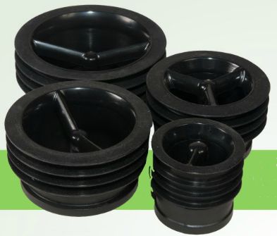 Green Drain Trap and floor drain seals prevent smells and insects from entering while allowing the drain to work notmally